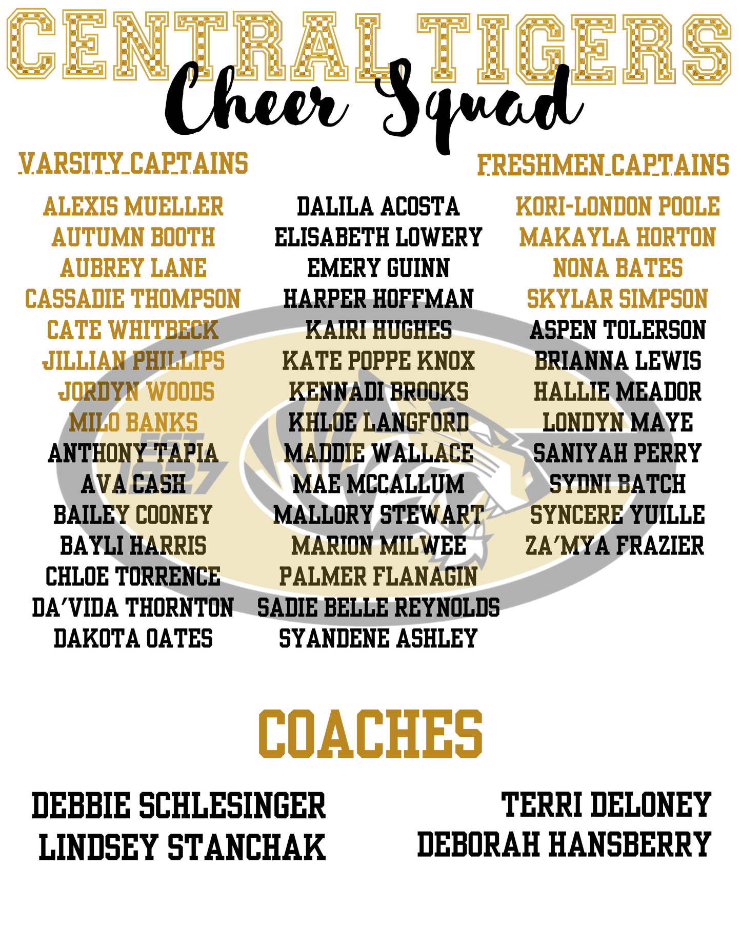2025-26 LRCH Squad Tshirt