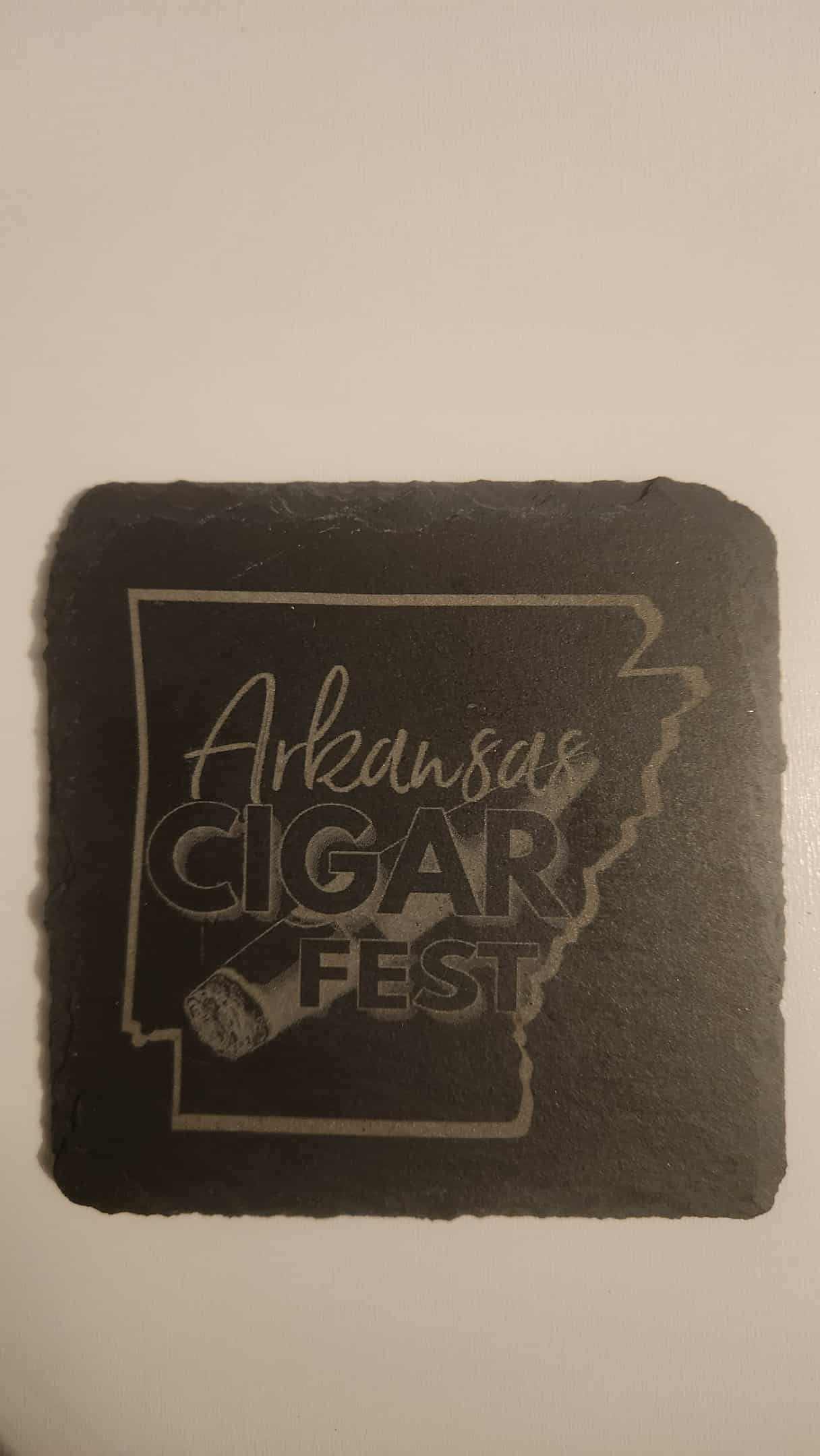 SET OF FOUR SLATE COASTER