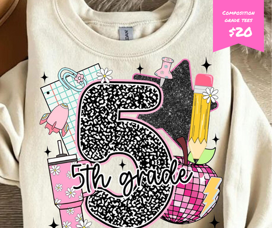 Composition Grade Tees