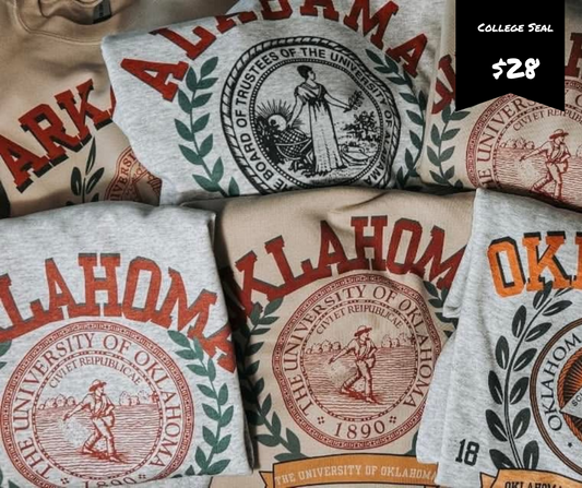 (Adult) College Seal Sweatshirt