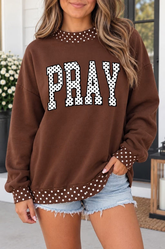Polka Dot Sweatshirt