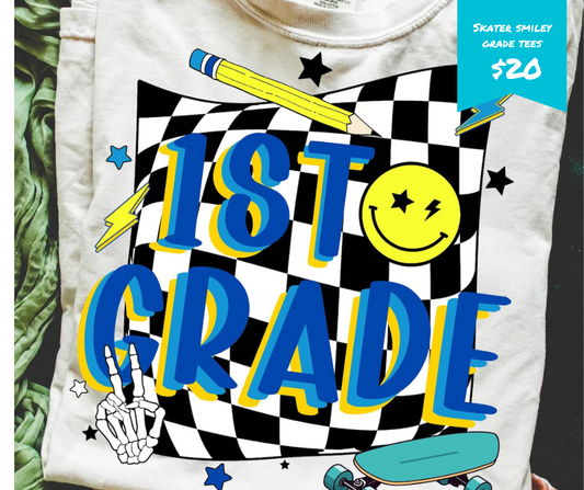 Skater Smiley Tees
