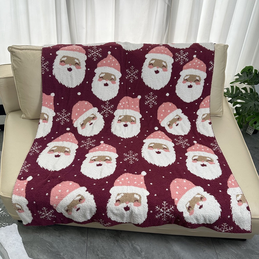 Pink Santa Hat Blanket