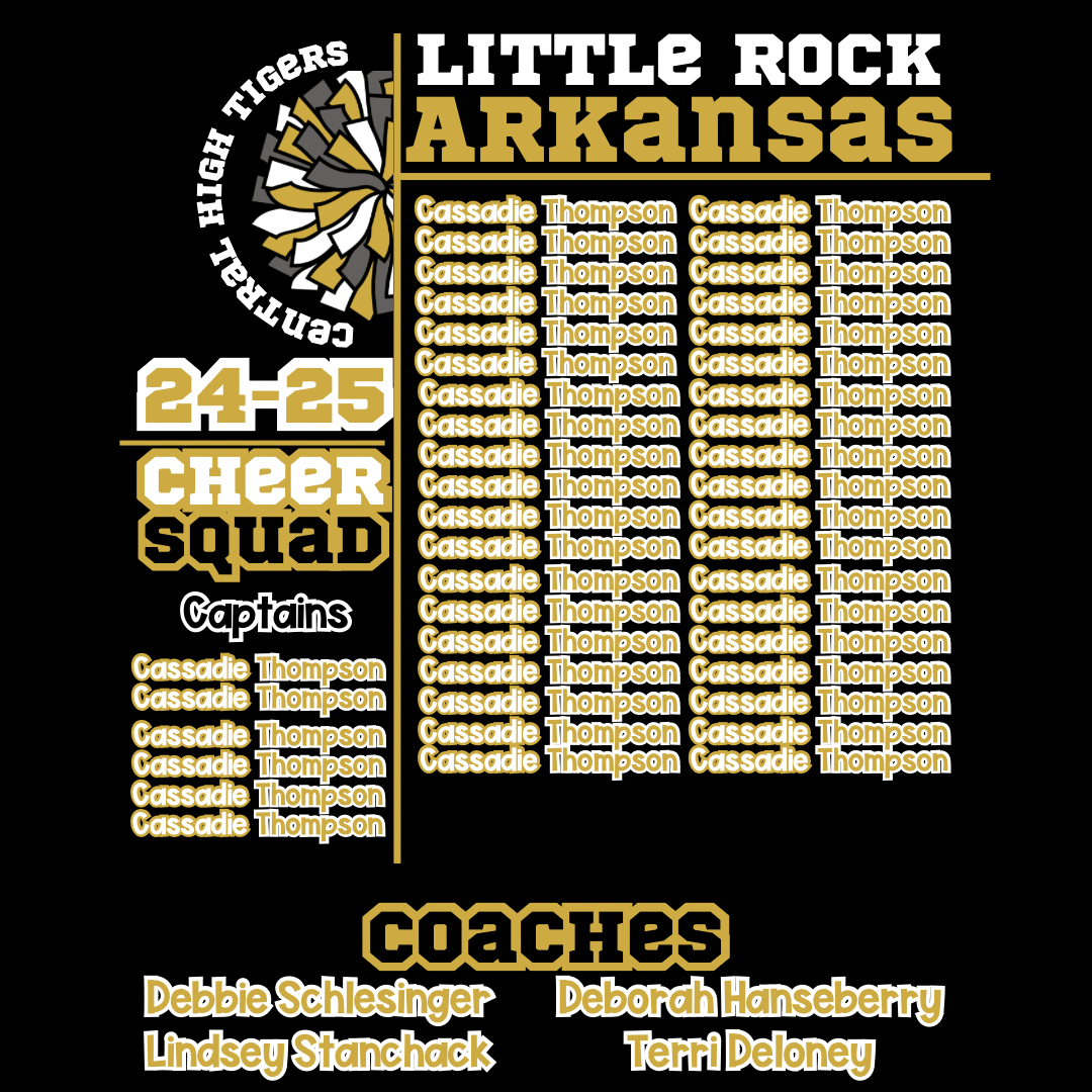 2024-25 LRCH Cheer Tshirt