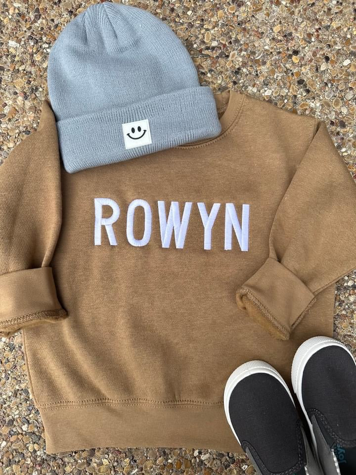 Toddler Embroidered Sweatshirt