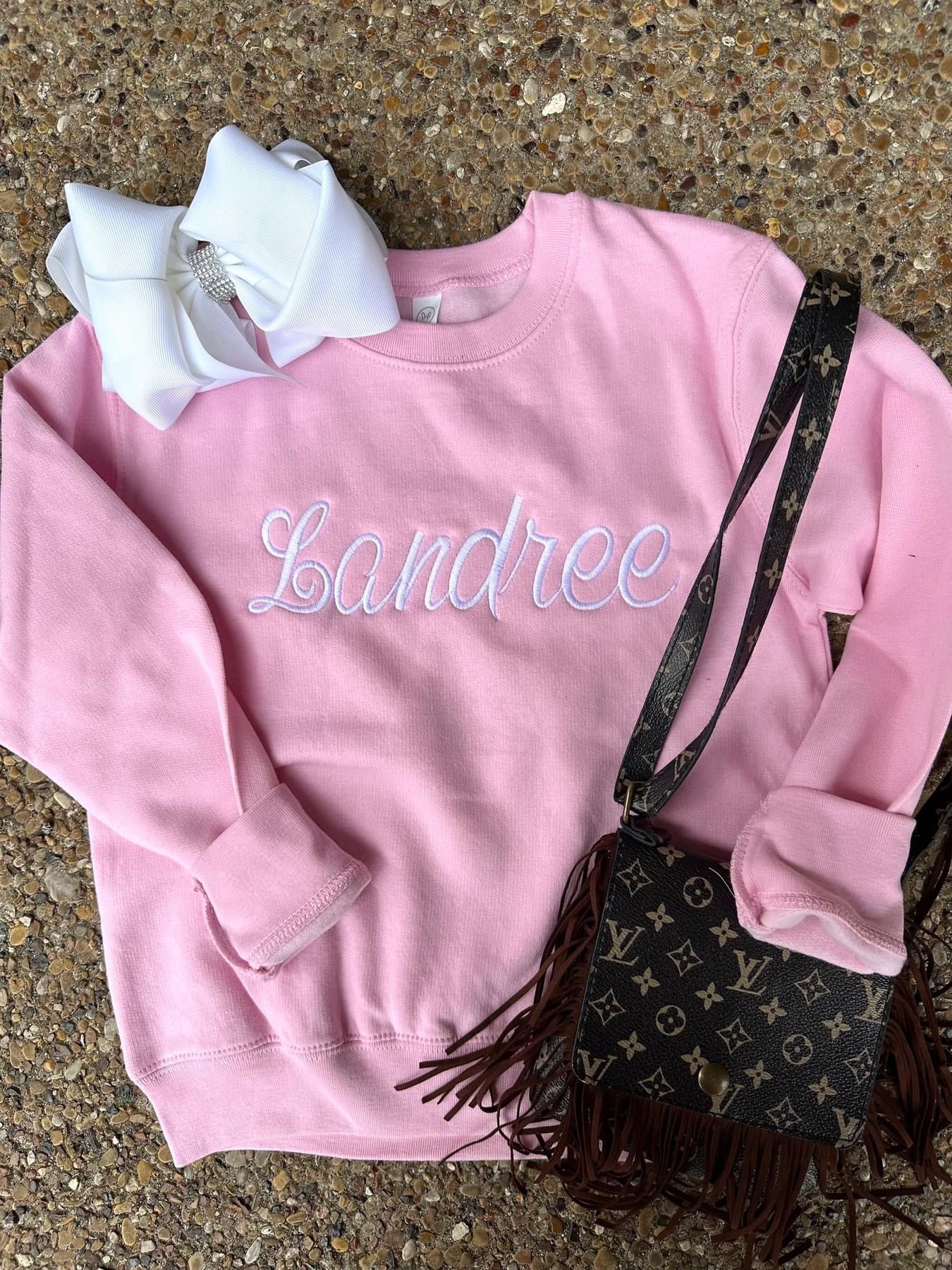 Toddler Embroidered Sweatshirt