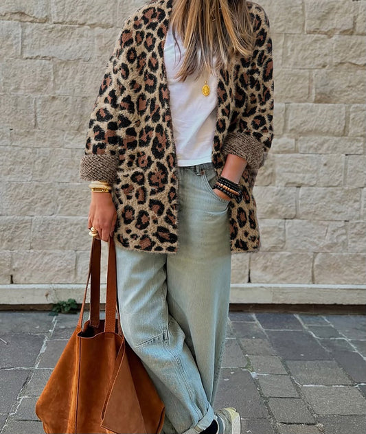 Leopard Cardigan