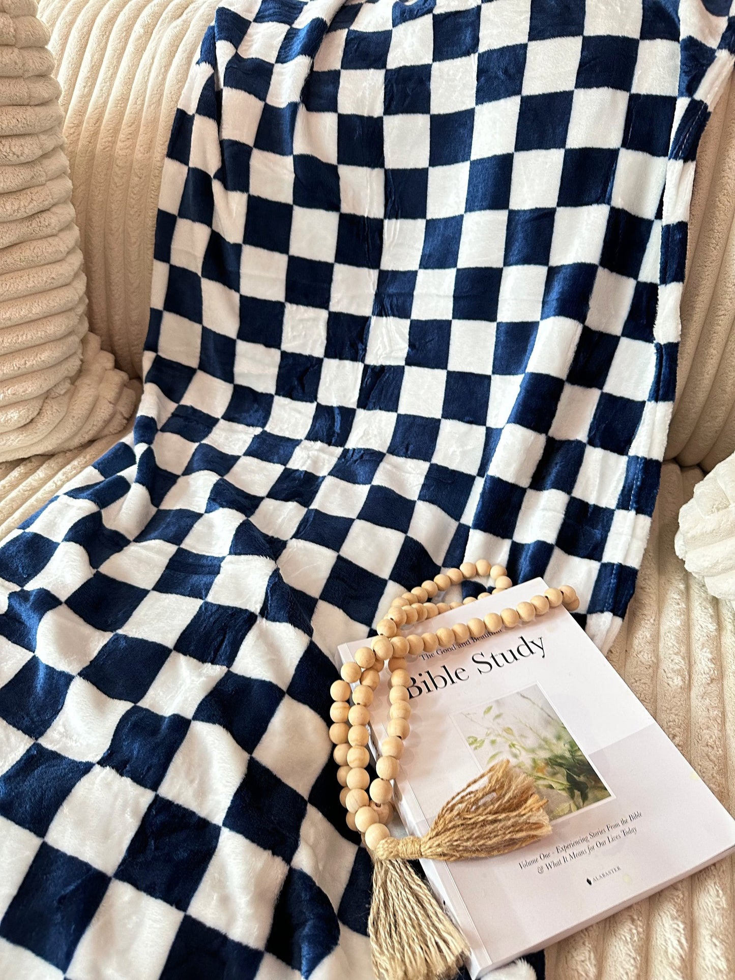 Checkered Throw Blanket