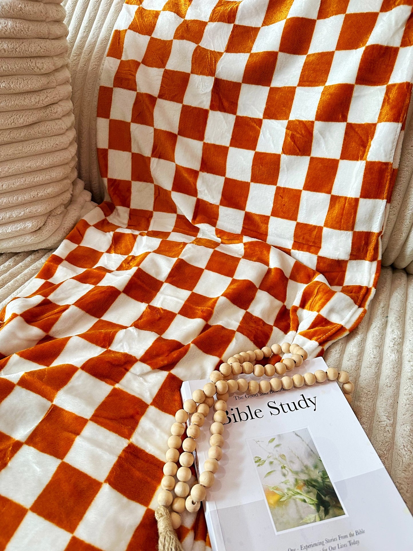 Checkered Throw Blanket