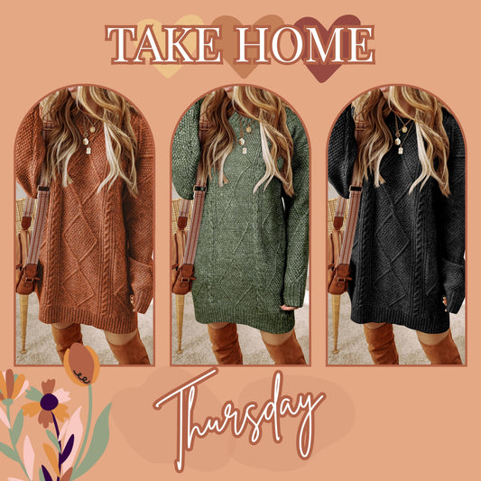 Knit Sweater Dress